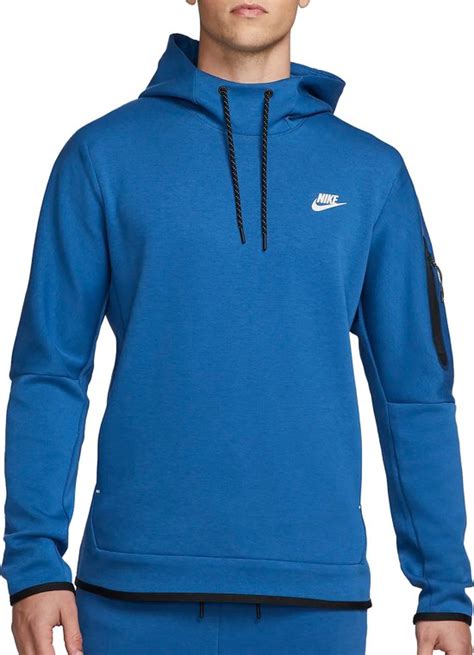 nike tech fleece trui blauw